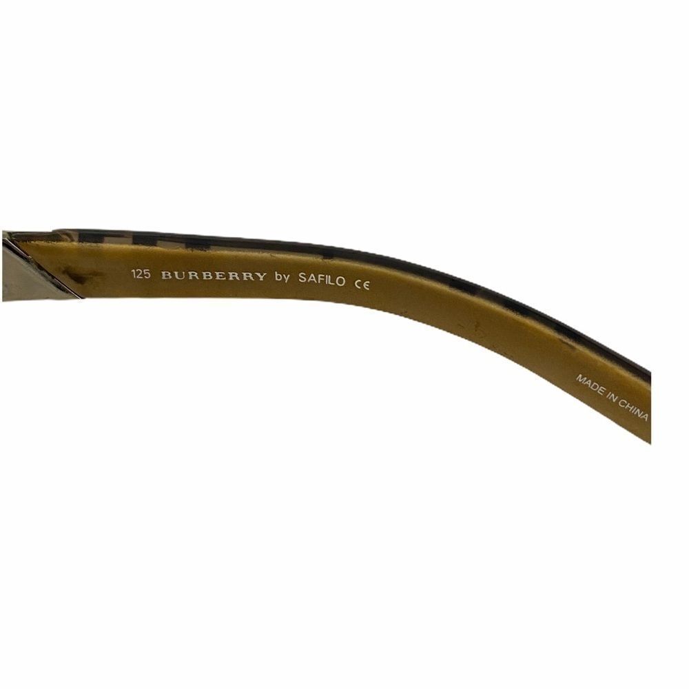 Burberry by Safilo Nova Check Brown Sunglasses - Picture 7 of 8